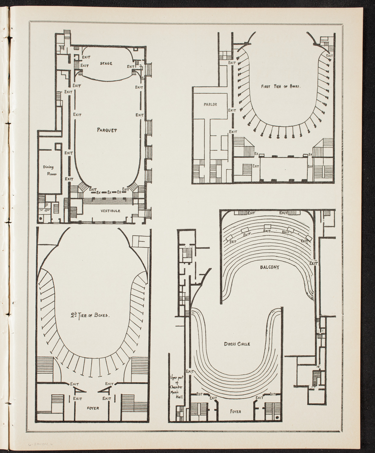 Graduation: College of St. Francis Xavier, June 20, 1904, program page 11