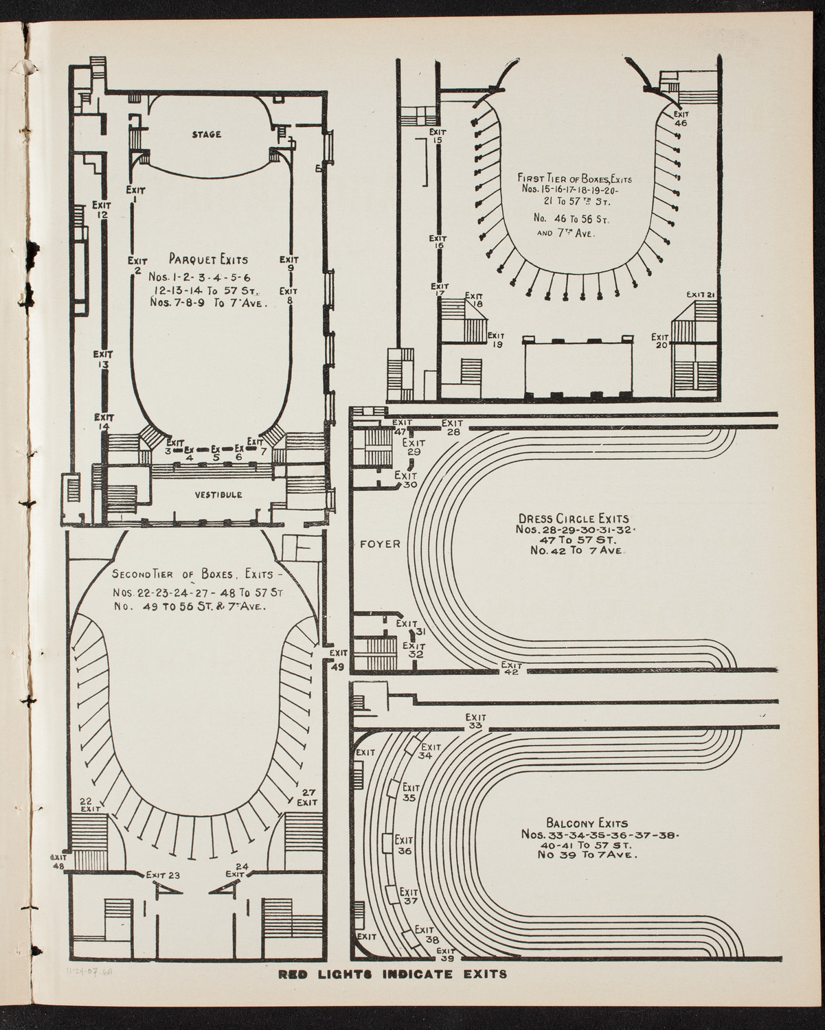 New York Symphony Orchestra, November 24, 1907, program page 11