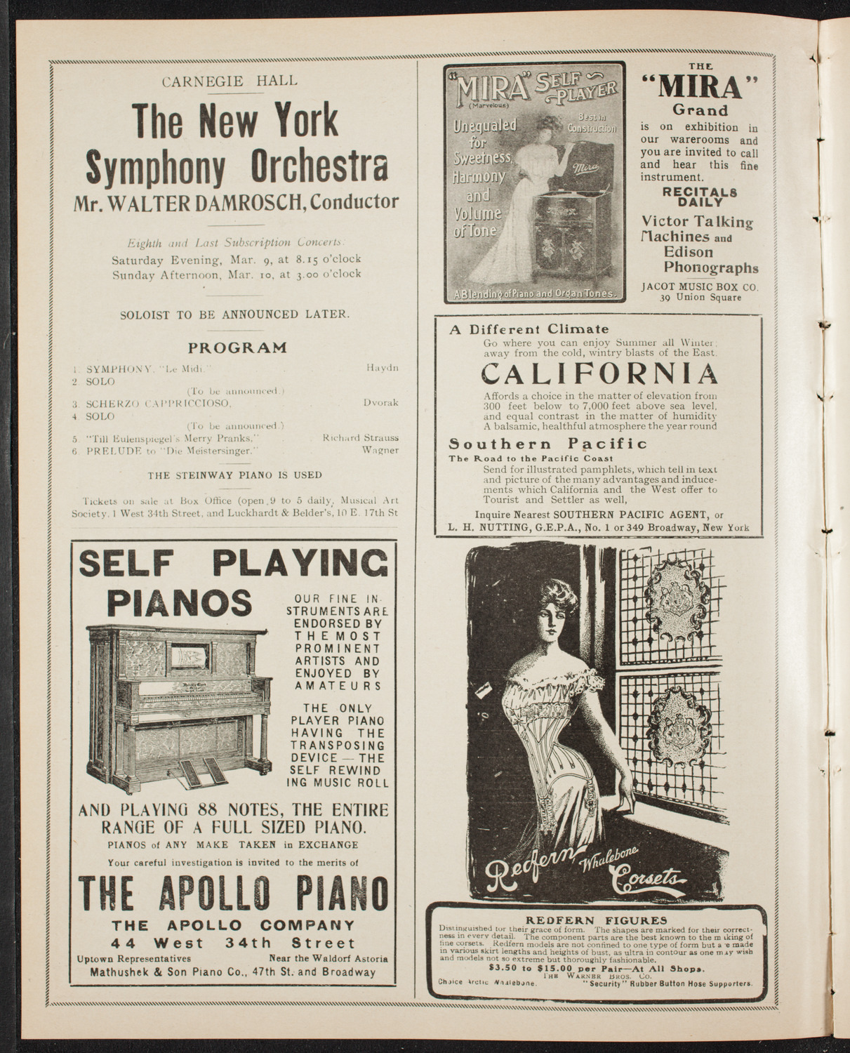 Elmendorf Lecture: Scotland, February 24, 1907, program page 2