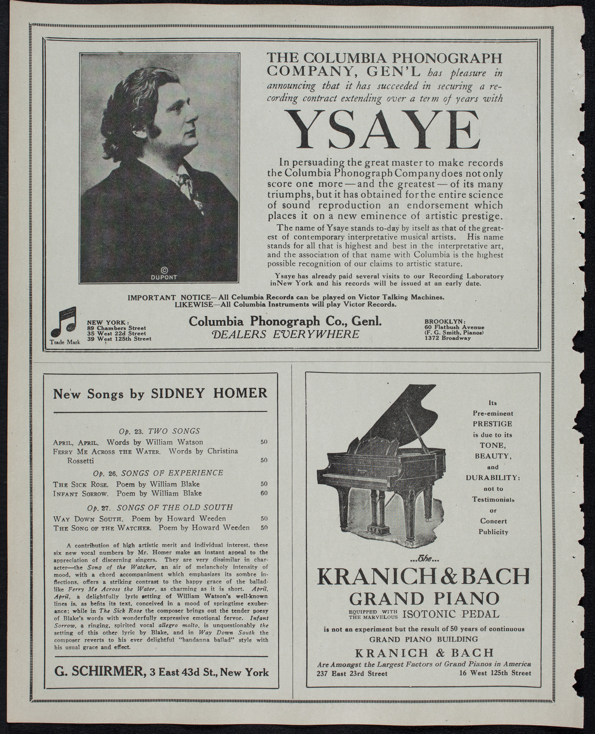 Motion Picture Lecture by Col. Charles J. "Buffalo" Jones, January 29, 1913, program page 6