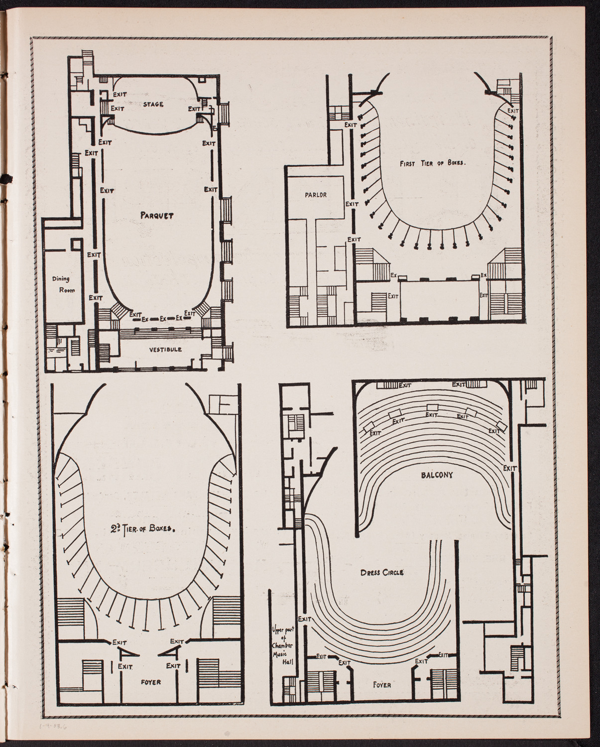 Kaltenborn Sunday Evening Concert, January 4, 1903, program page 11