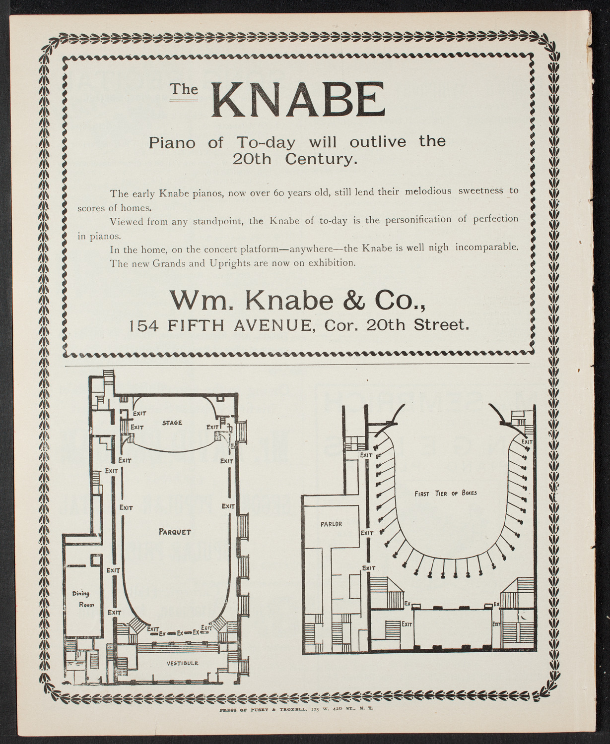 Orchestral Concert Conducted by Georg Henschel, April 7, 1901, program page 10