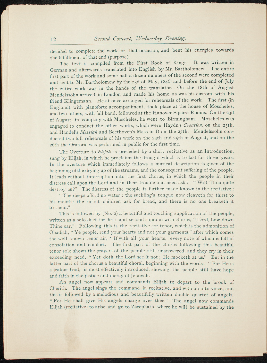 Opening Week Music Festival: Opening Night of Carnegie Hall, May 5, 1891, program notes page 28