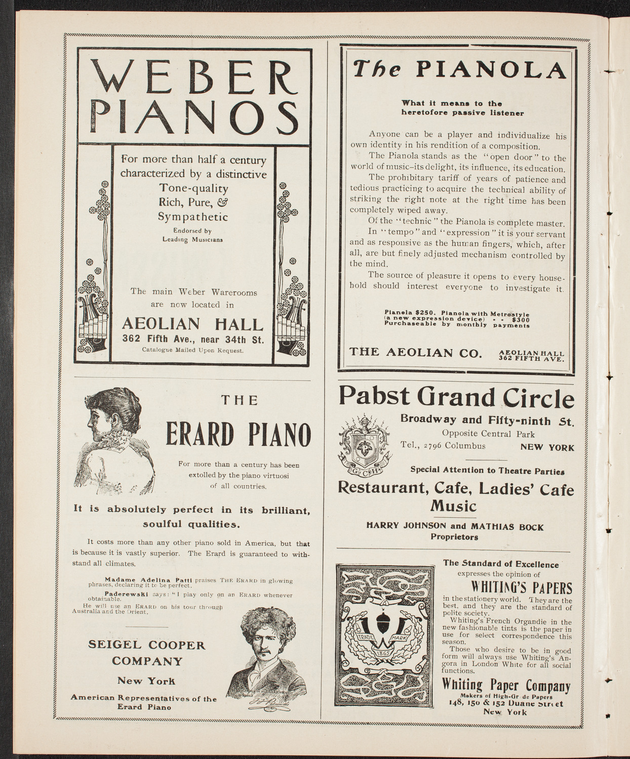 Lecture by Burton Holmes, February 28, 1904, program page 6