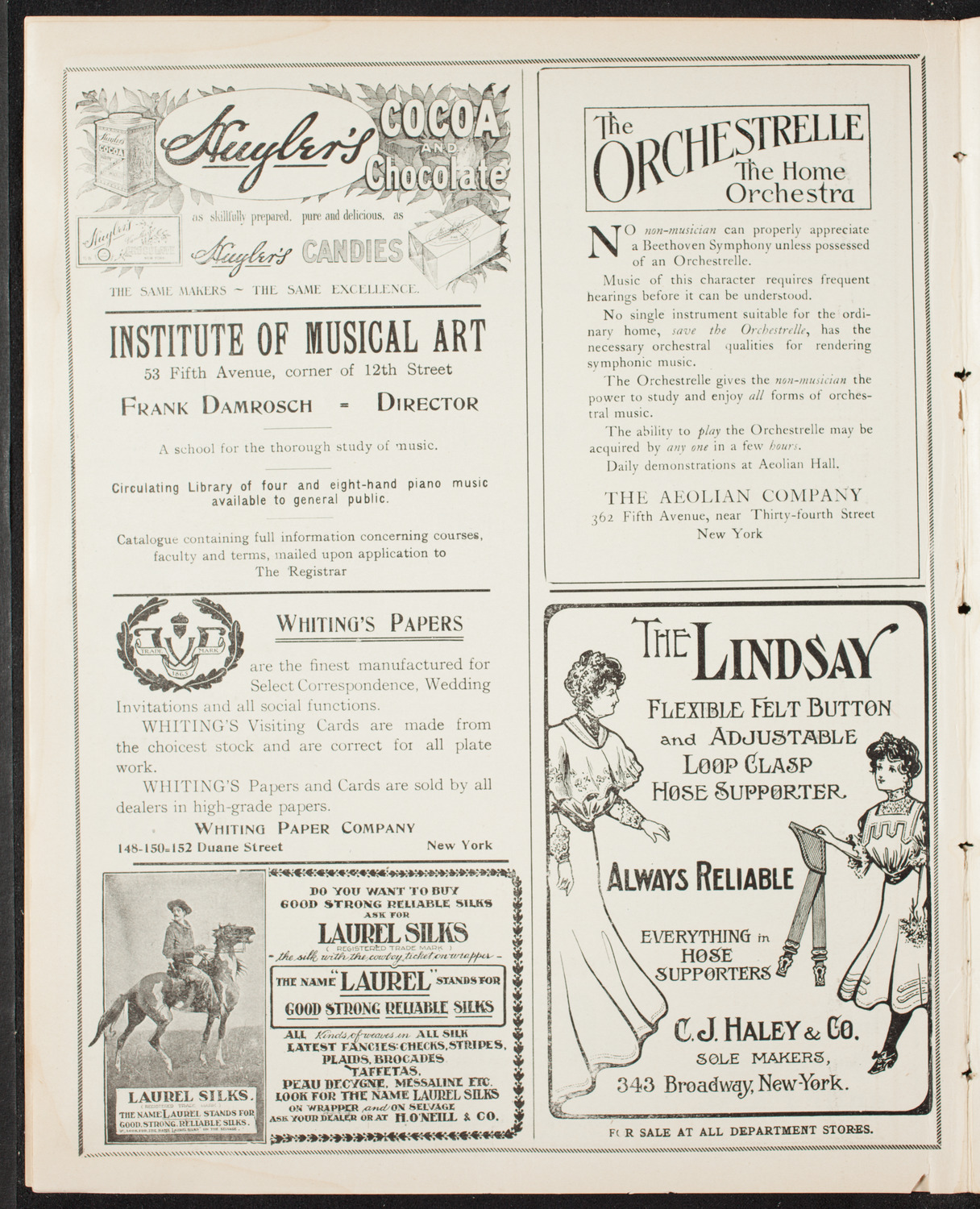 National Arbitration and Peace Congress, April 15, 1907, program page 6