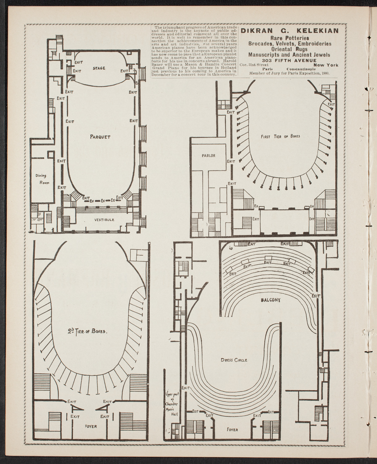 Oratorio Society of New York, December 27, 1901, program page 4