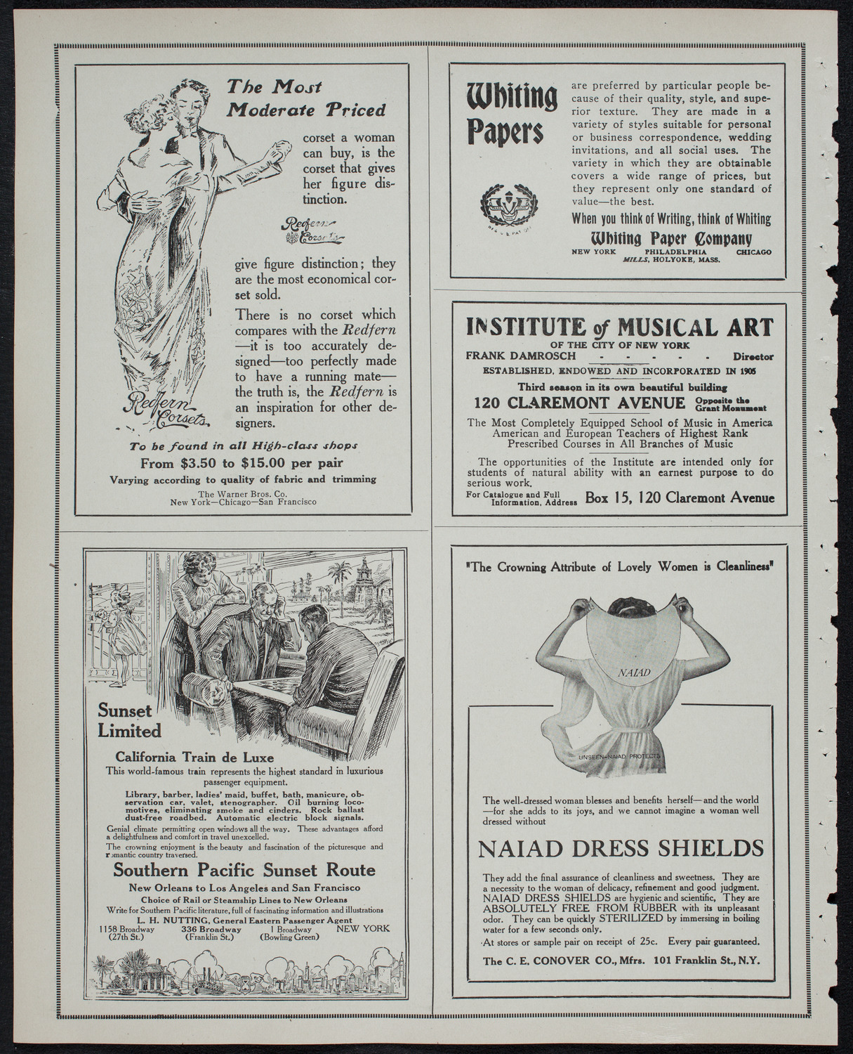 Boston Symphony Orchestra, February 22, 1913, program page 2