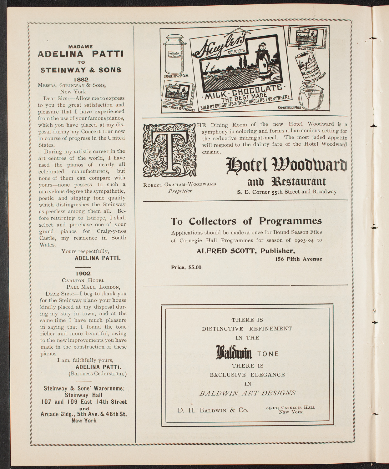 Graduation: College of Pharmacy of the City of New York, April 28, 1904, program page 4