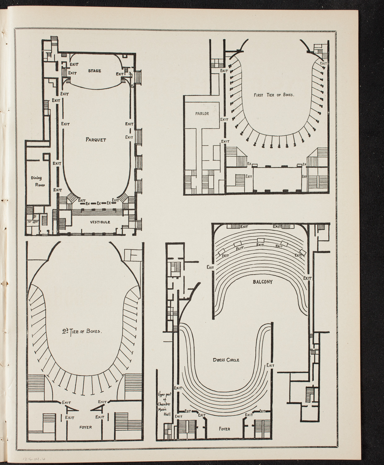 Vladimir de Pachmann, Piano, December 6, 1904, program page 11