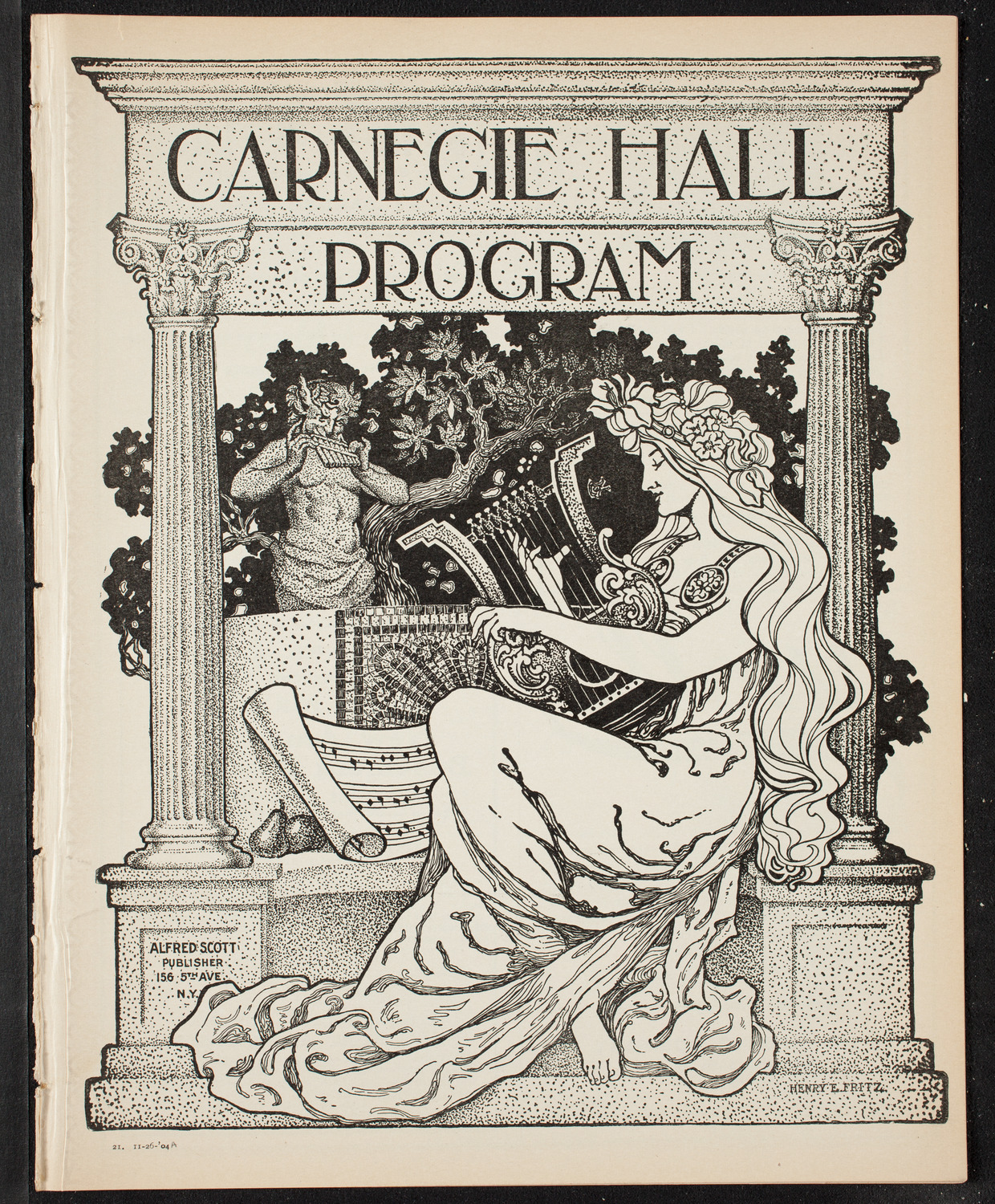 Symphony Concert for Young People, November 26, 1904, program page 1