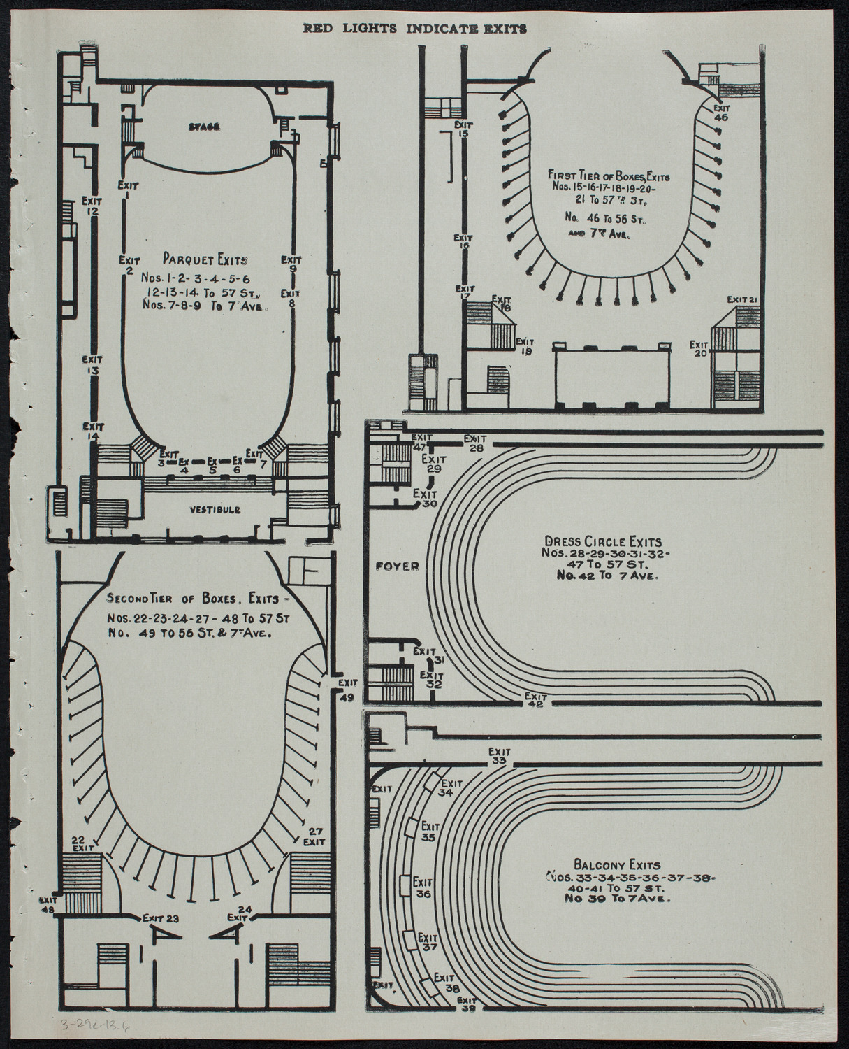 New York Banks' Glee Club, March 29, 1913, program page 11