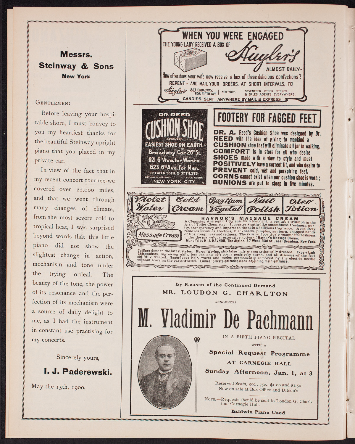 Meeting: Gaelic League of the State of New York, December 18, 1904, program page 4