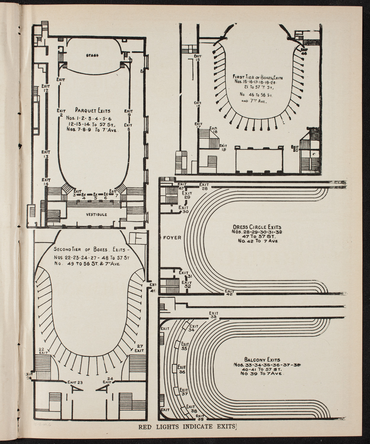 New York Banks' Glee Club, December 7, 1909, program page 11