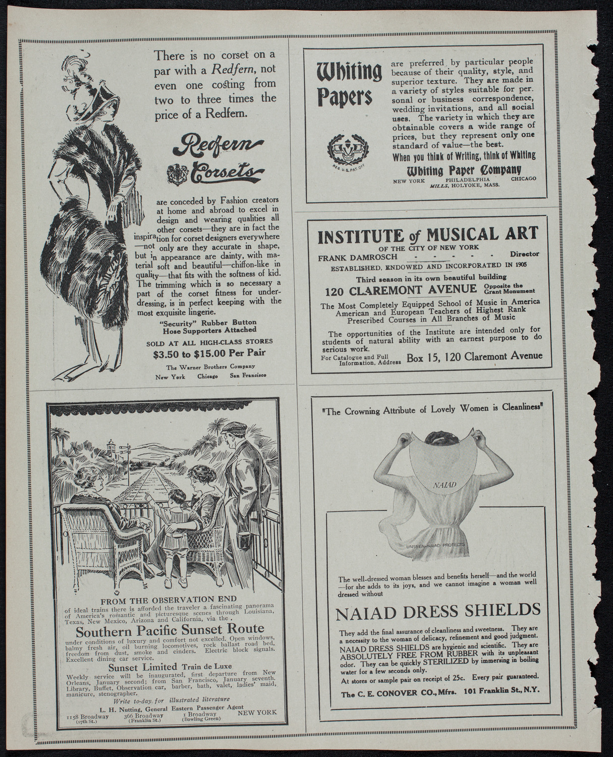MacDowell Chorus, January 8, 1913, program page 2