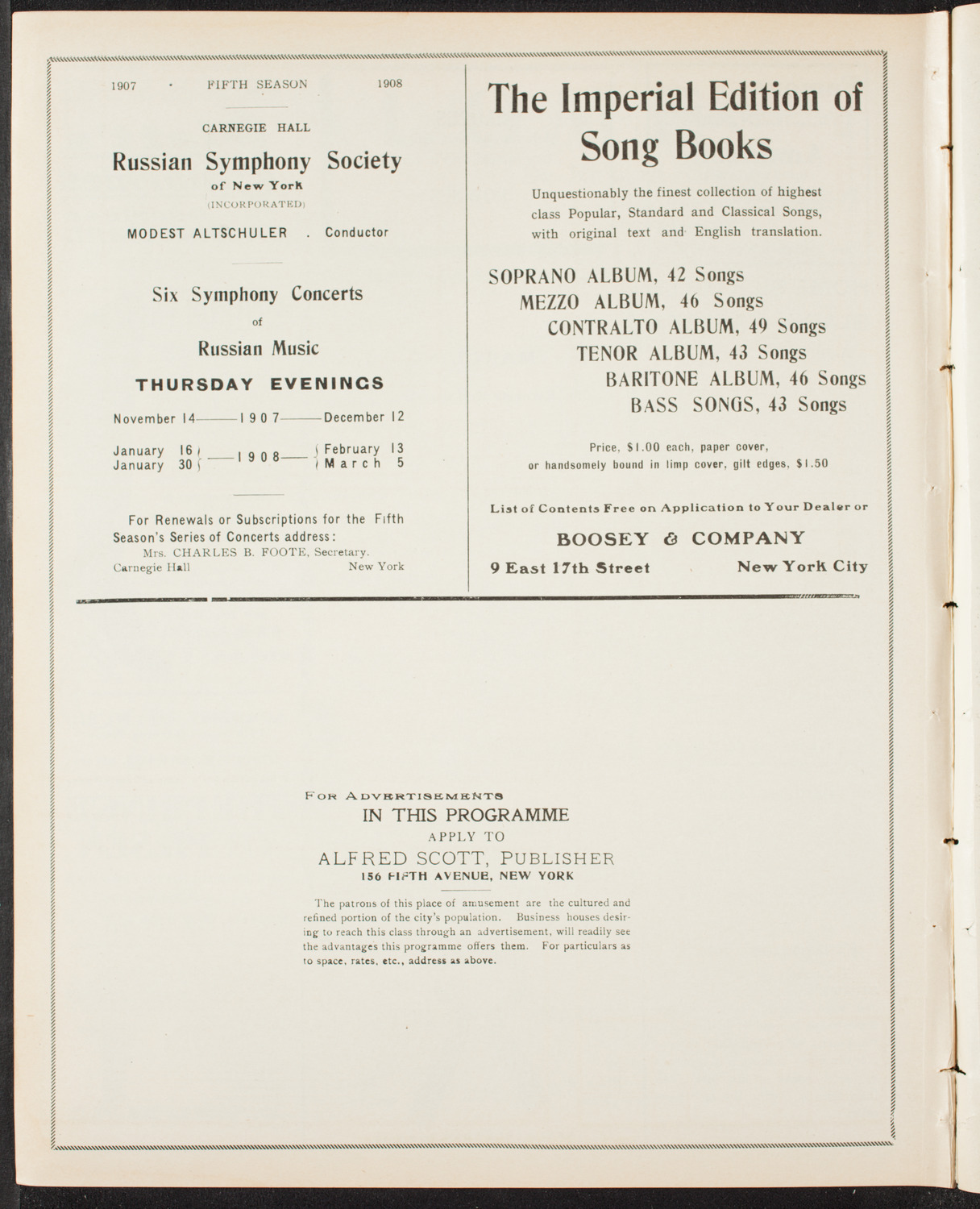 Grand Army of the Republic Memorial Day Exercises, May 30, 1907, program page 10