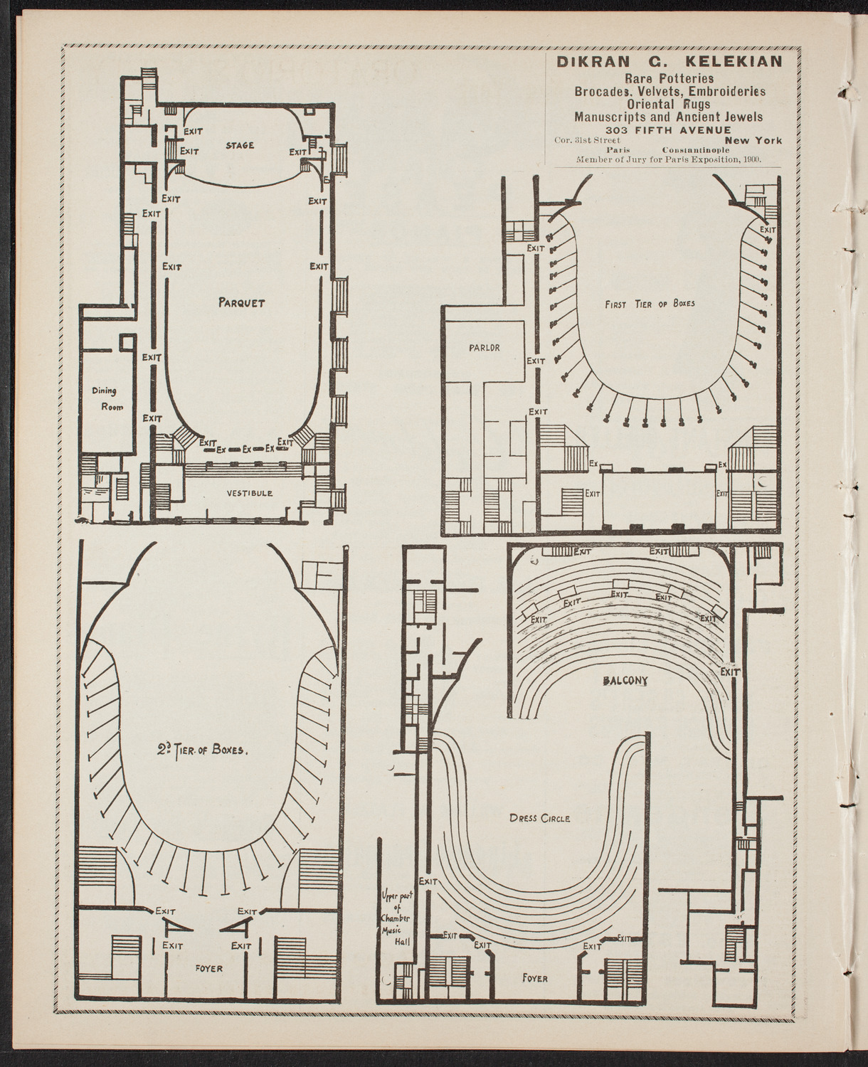 Oratorio Society Invitational Concert, December 9, 1901, program page 4