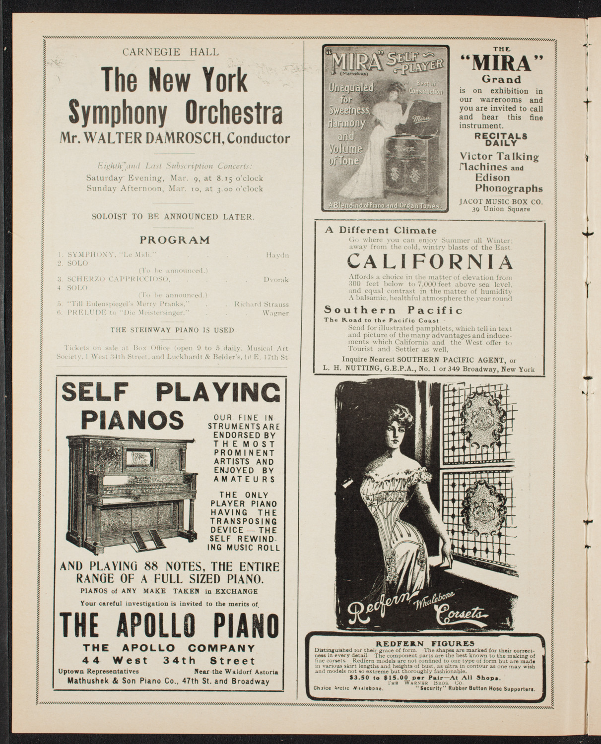 Elmendorf Lecture: Scotland, February 21, 1907, program page 2
