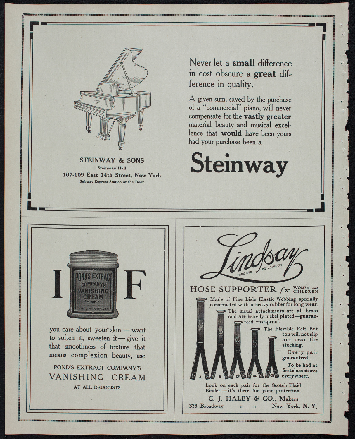 Minneapolis Symphony Orchestra, February 21, 1913, program page 4