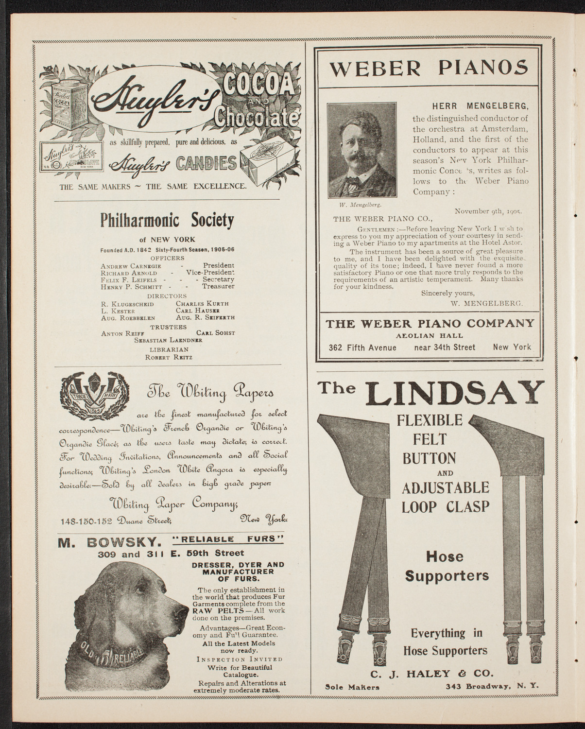 Symphony Concert for Young People, February 24, 1906, program page 6