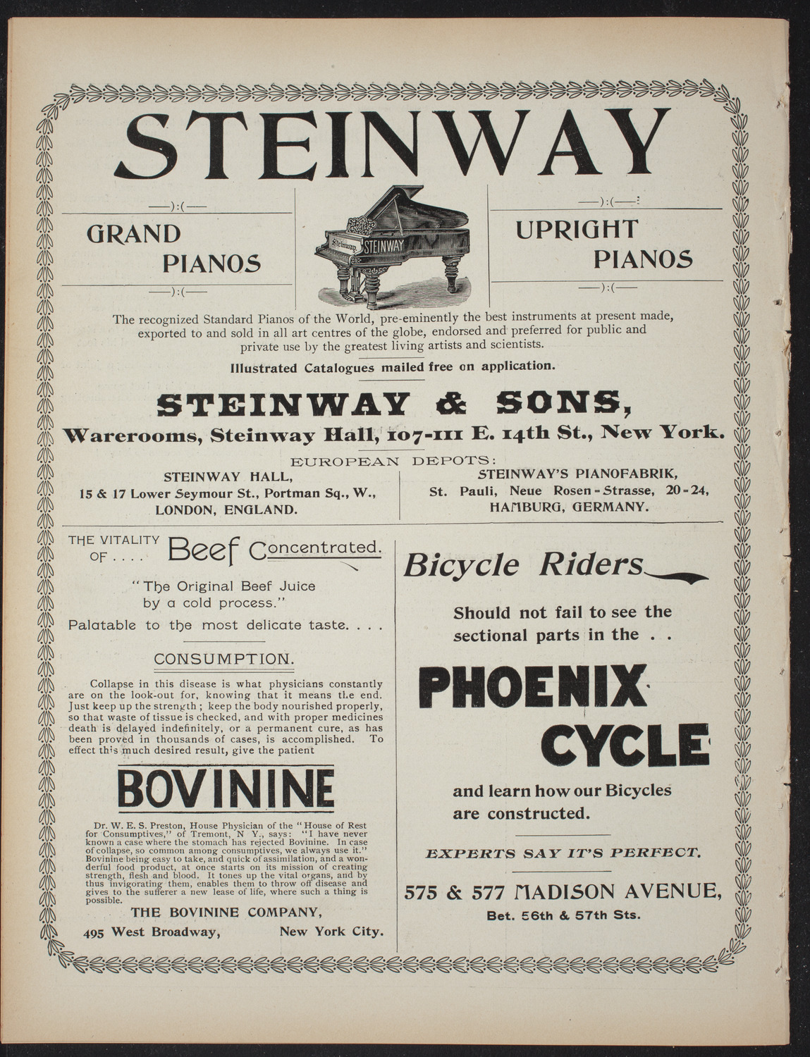 Lecture Series: Sociology in its Practical Aspects, February 10, 1897, program page 8