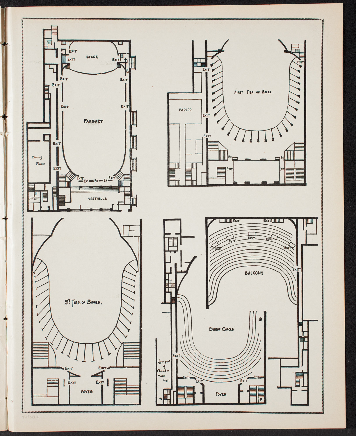 Meeting: The Gaelic Society, April 19, 1903, program page 11