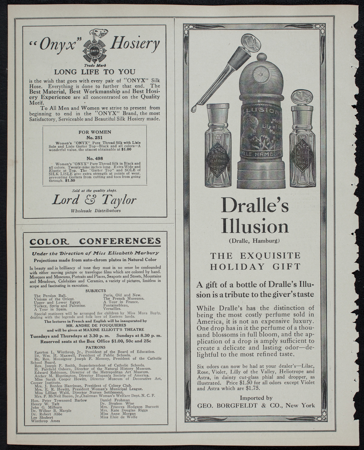 Volpe Symphony Society of New York, January 7, 1913, program page 8