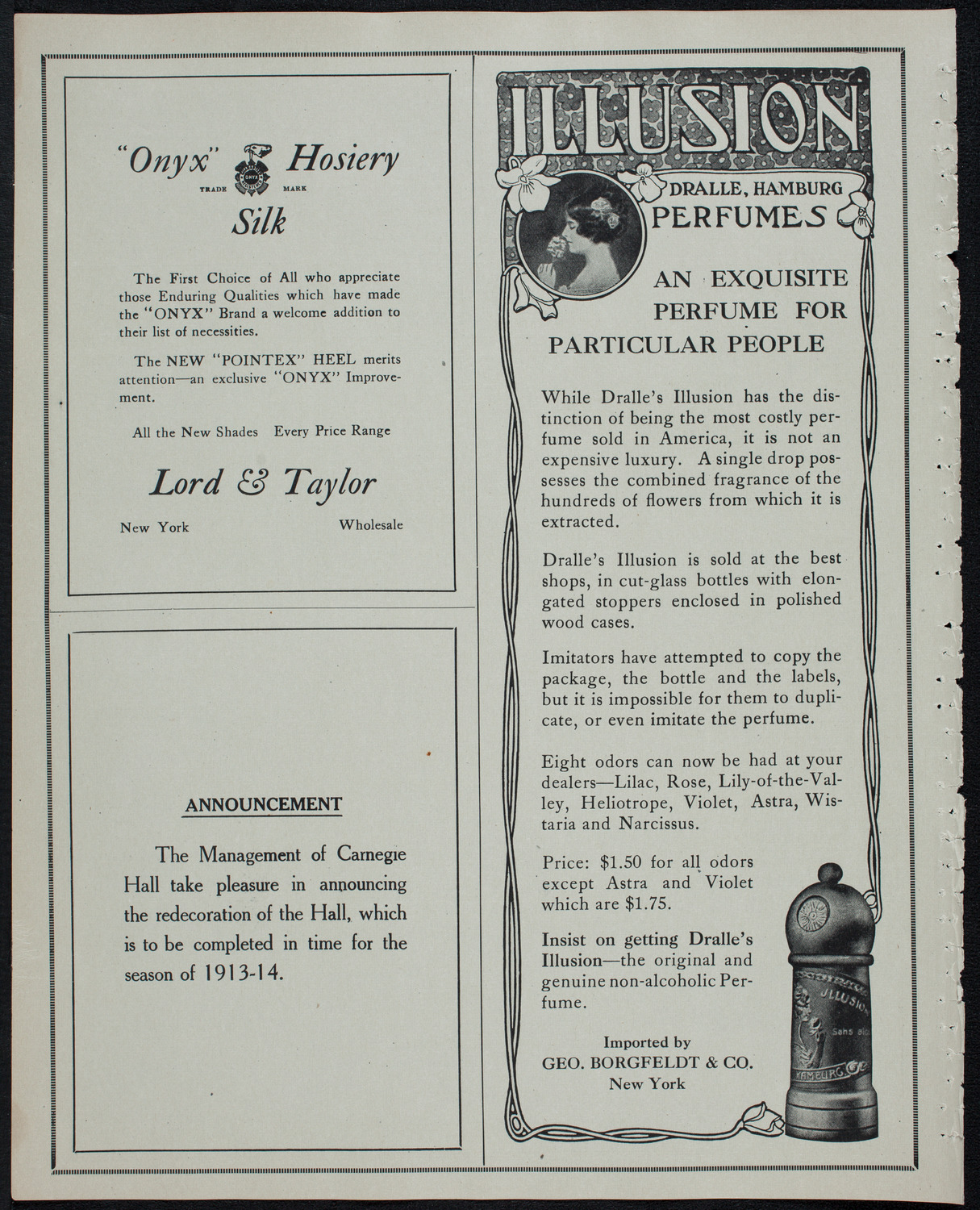 Graduation: New York College of Dentistry, June 9, 1913, program page 8