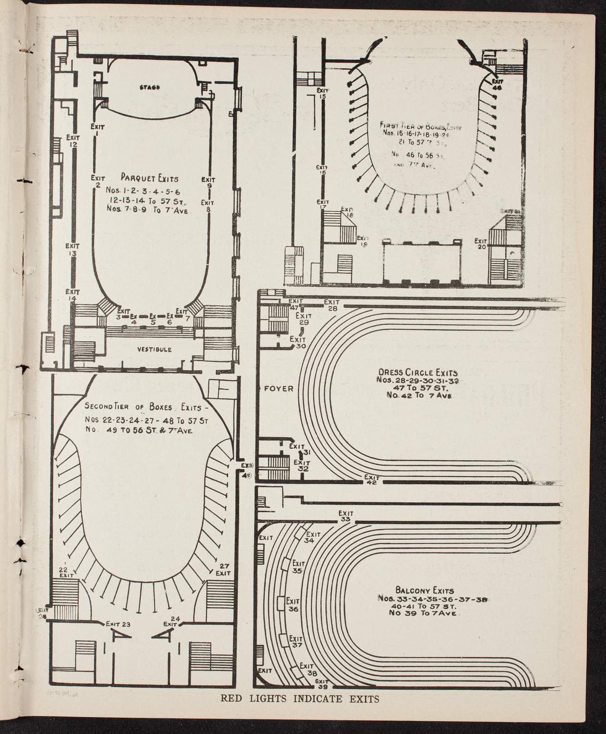 Johanna Gadski, Soprano, October 31, 1909, program page 11