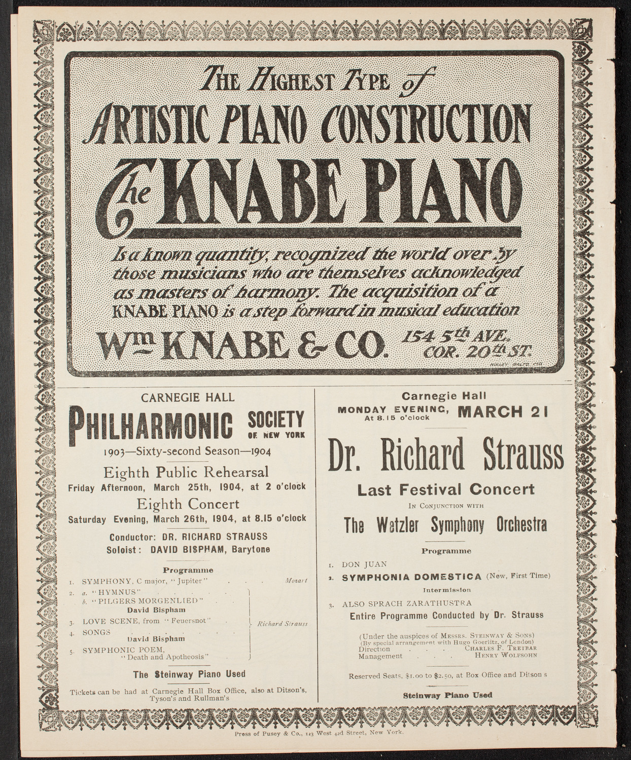 Lecture by Burton Holmes, March 20, 1904, program page 12