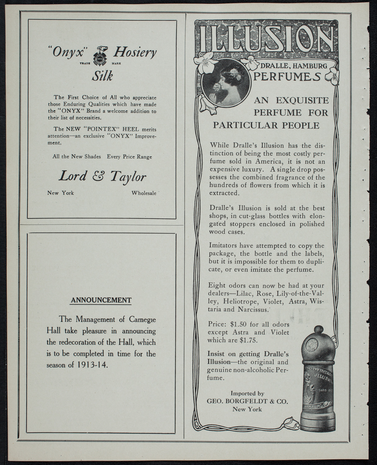 Lillian Nordica, Soprano, April 23, 1913, program page 8
