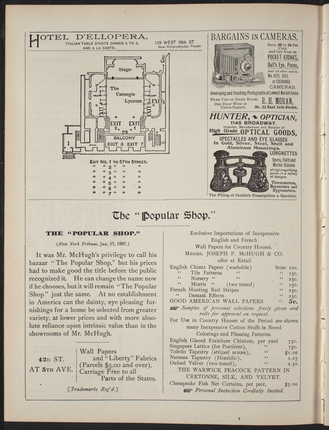 Club de Ninas "Las Dos Banderas": Benefit for the Wounded Cubans of the Campaign, May 22, 1897, program page 6