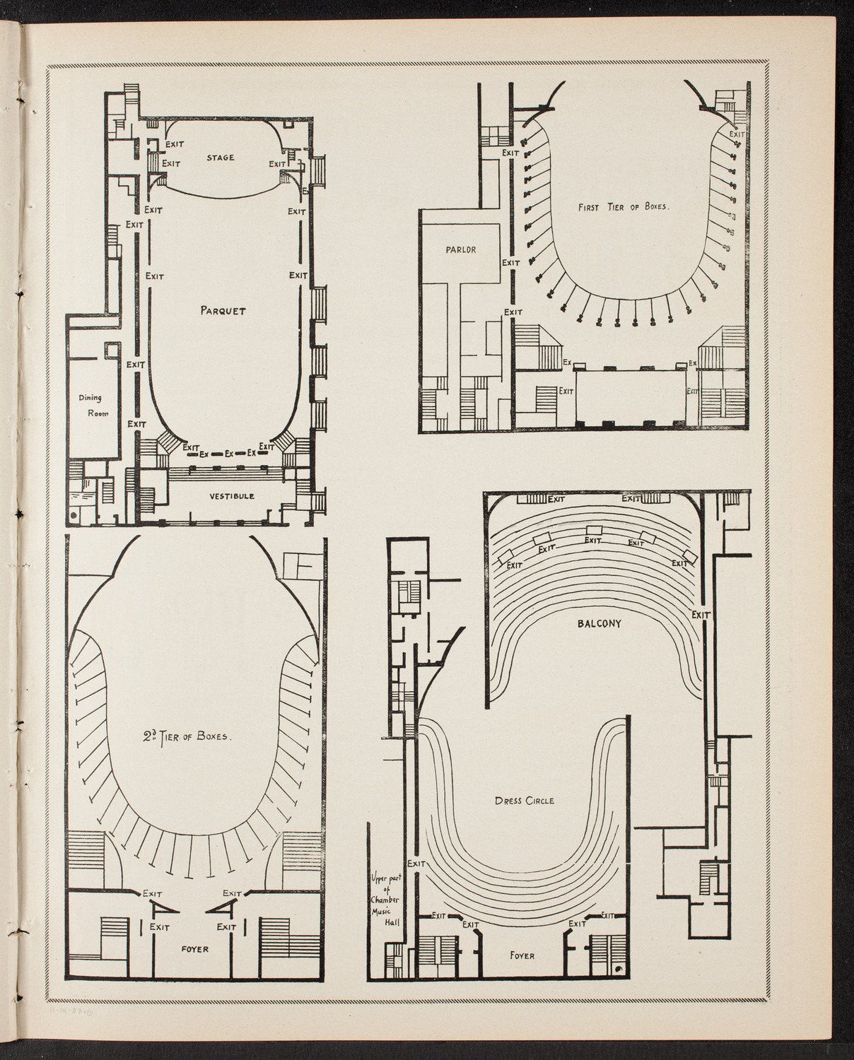 New York Philharmonic, November 14, 1903, program page 11