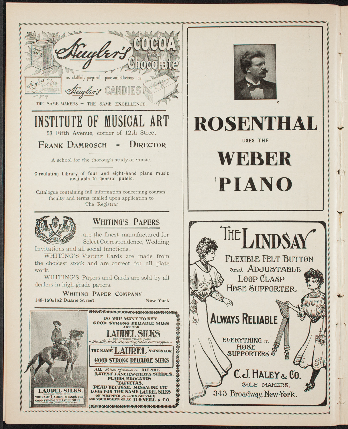 Symphony Concert for Young People, December 1, 1906, program page 6