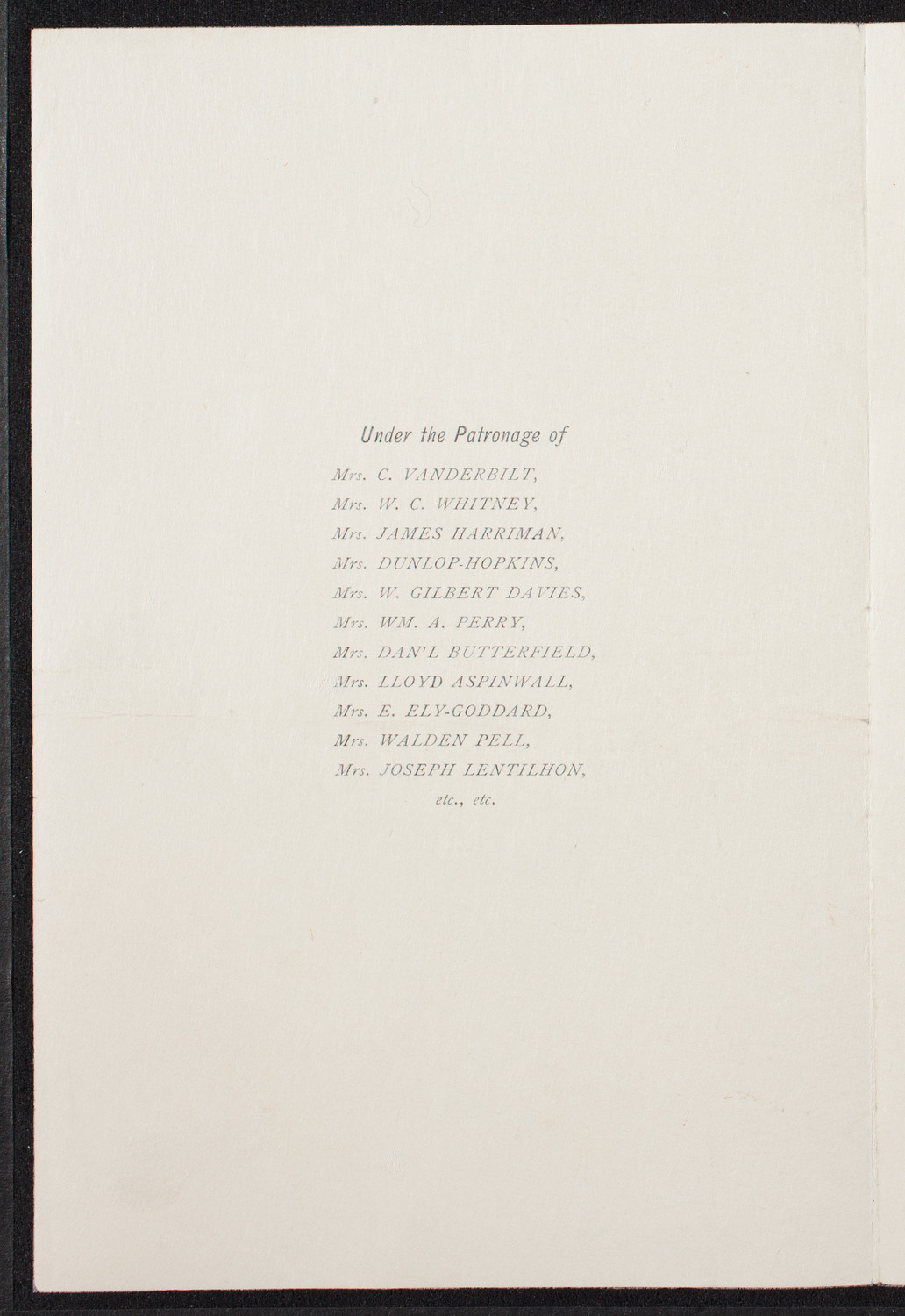 Leopold Godowsky, Piano, April 24, 1891, program page 2