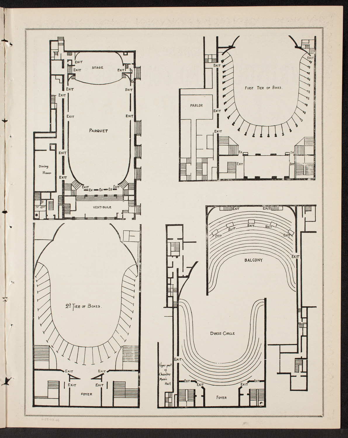 Benefit: St. Mark's Hospital, November 28, 1903, program page 11