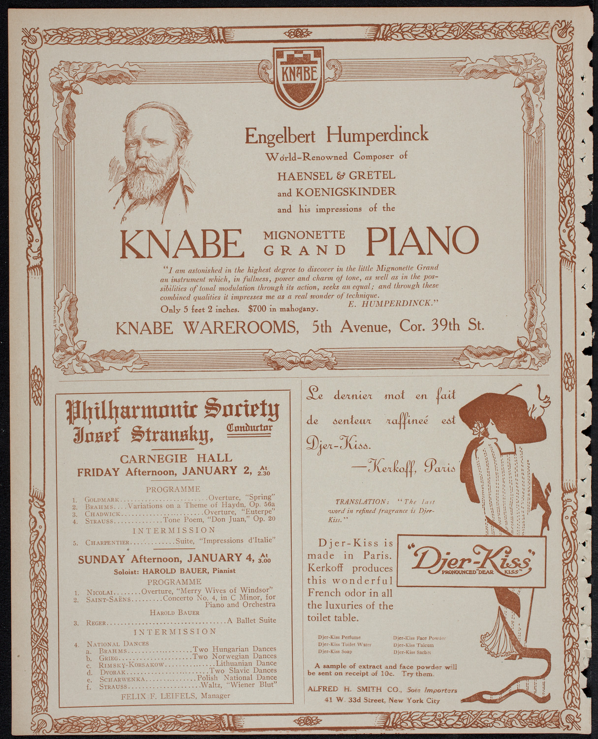 People's Choral Union, December 21, 1913, program page 12