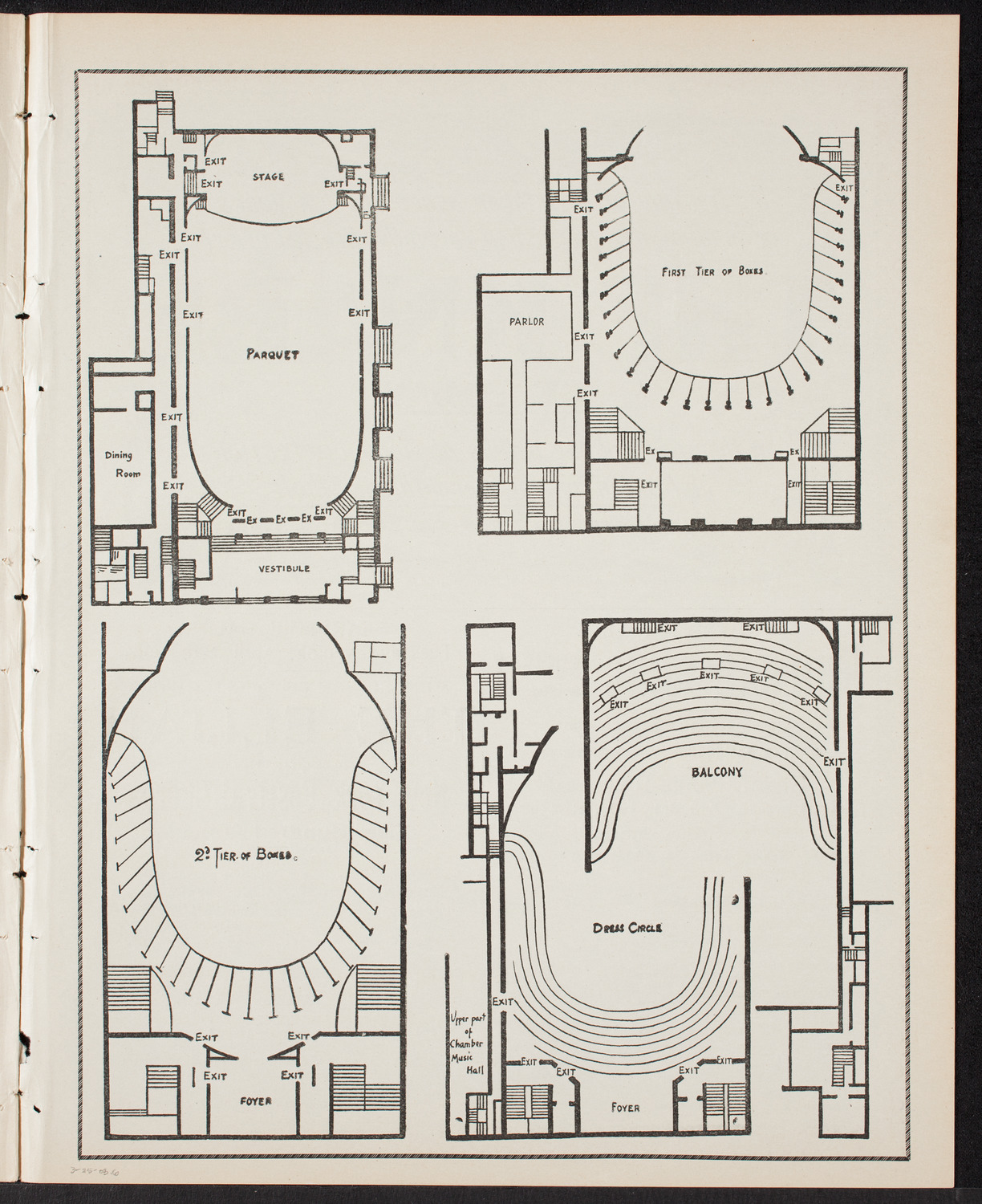 Louis A. von Gaertner Orchestral Concert, March 25, 1903, program page 11