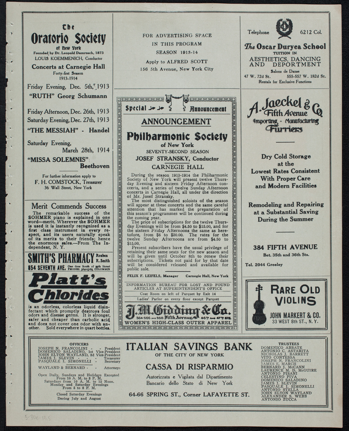 Grand Army of the Republic Memorial Day Exercises, May 30, 1913, program page 9