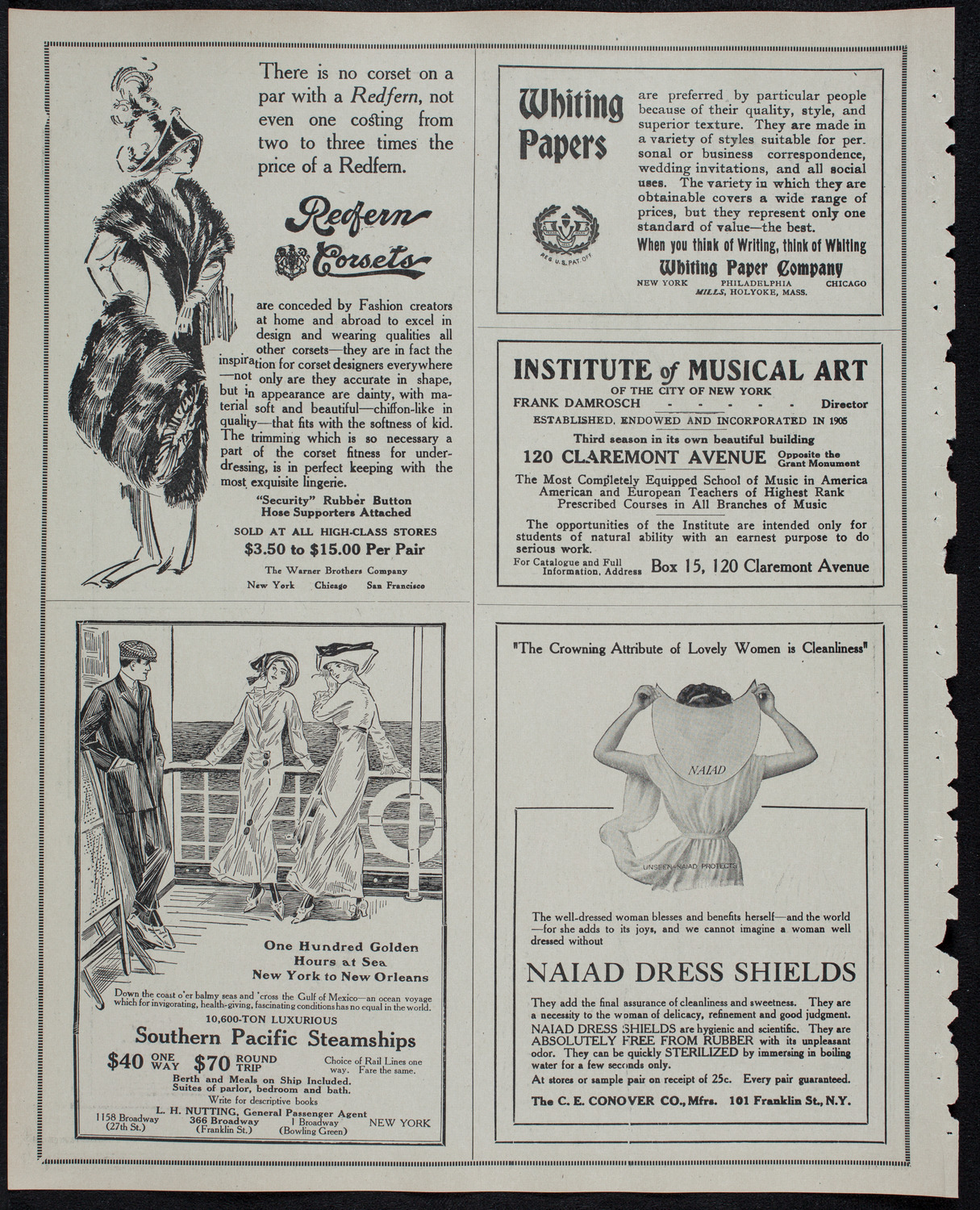 Clara Butt and Kennerley Rumford, January 14, 1913, program page 2