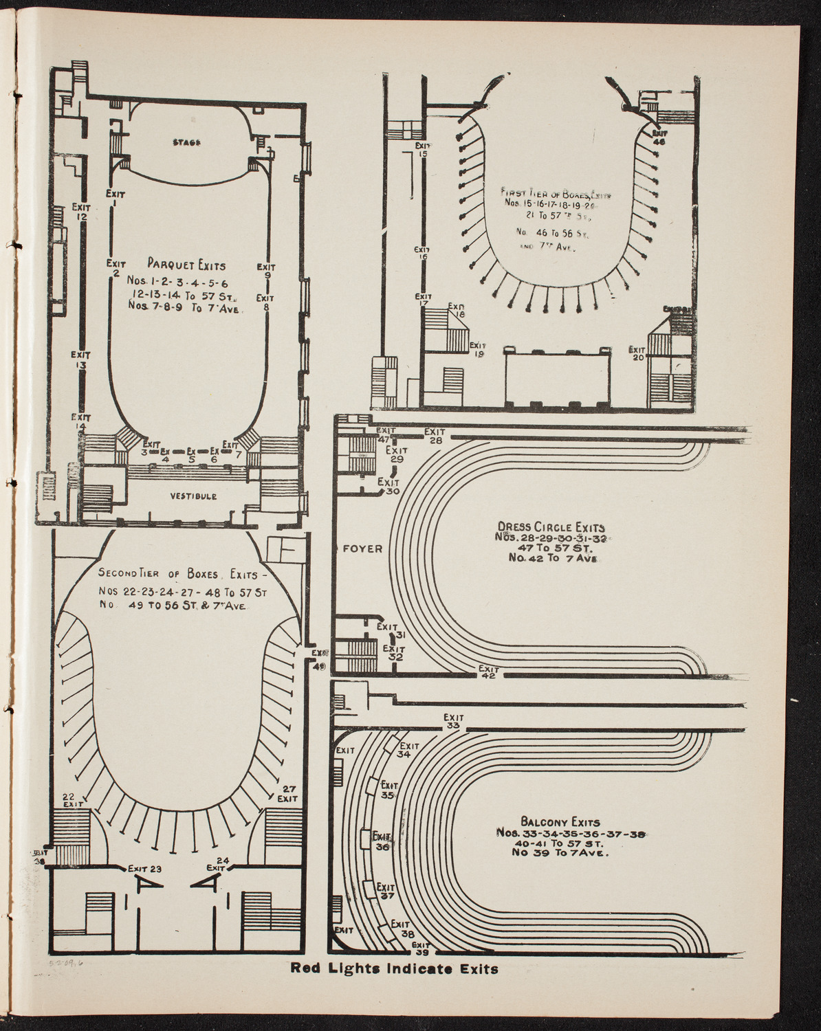 Benefit: Society of St. Vincent de Paul, May 2, 1909, program page 11