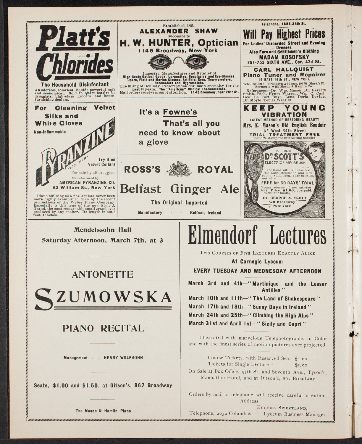 Meeting: YMCA/ Patriotic Mass Meeting for Men, February 22, 1903, program page 2