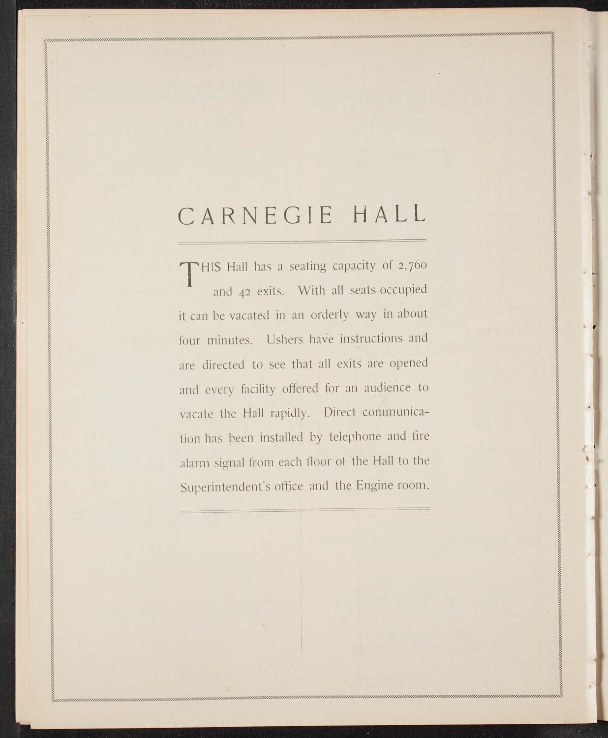 New York Philharmonic, January 28, 1905, program page 12