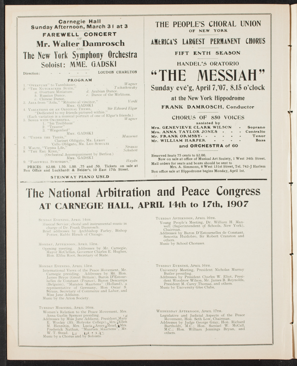 Symphony Concert for Young People, March 30, 1907, program page 10