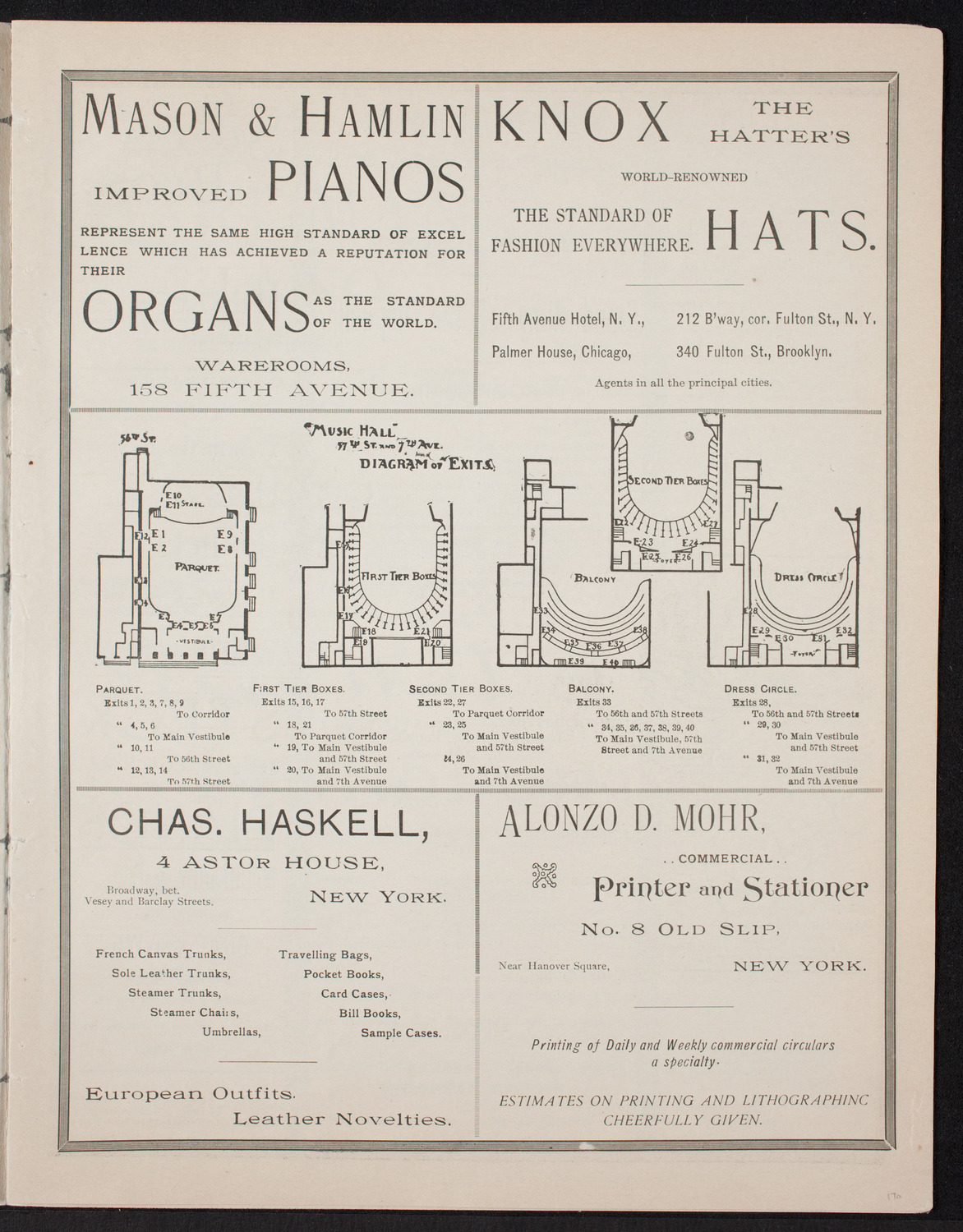 Memorial Excercises of the Grand Army of the Republic, May 30, 1893, program page 3