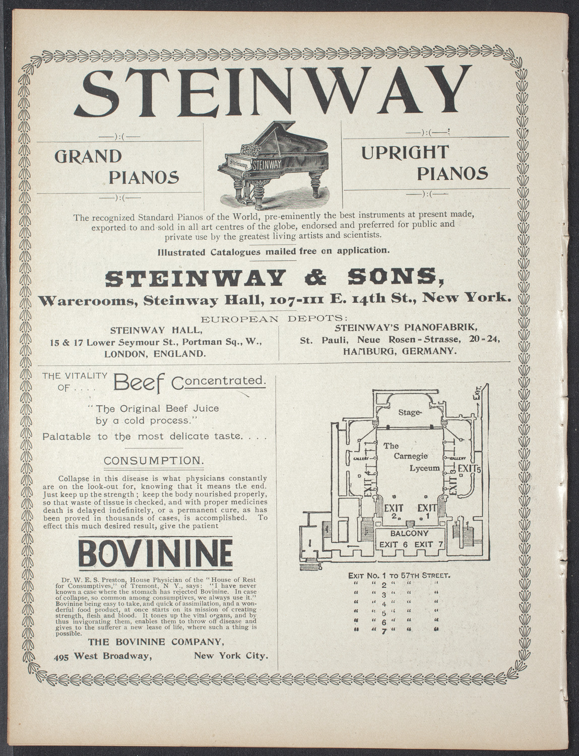 Hebrew Technical School for Girls, January 1, 1897, program page 8