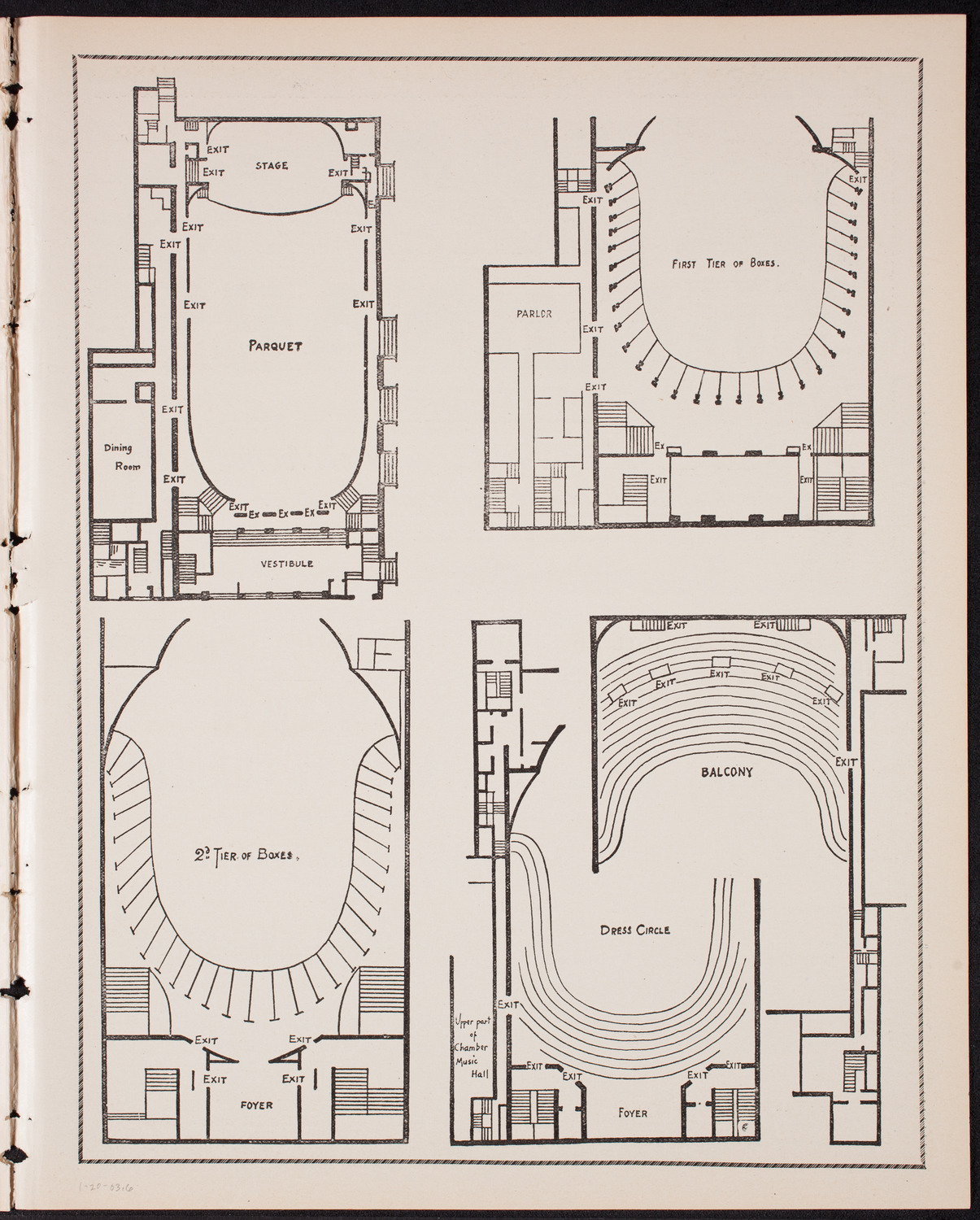 Meeting: Sixth Anniversary Celebration of the West Side Branch, YMCA, January 20, 1903, program page 11