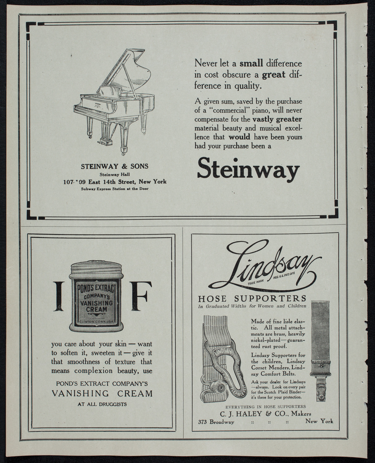 Morris Rosenfeld Jubilee Concert, March 8, 1913, program page 4