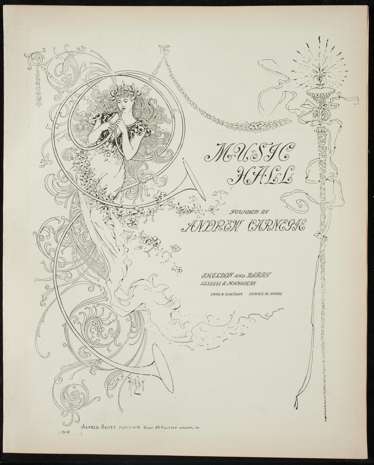 Seventh Regiment Band, February 25, 1897, program page 1
