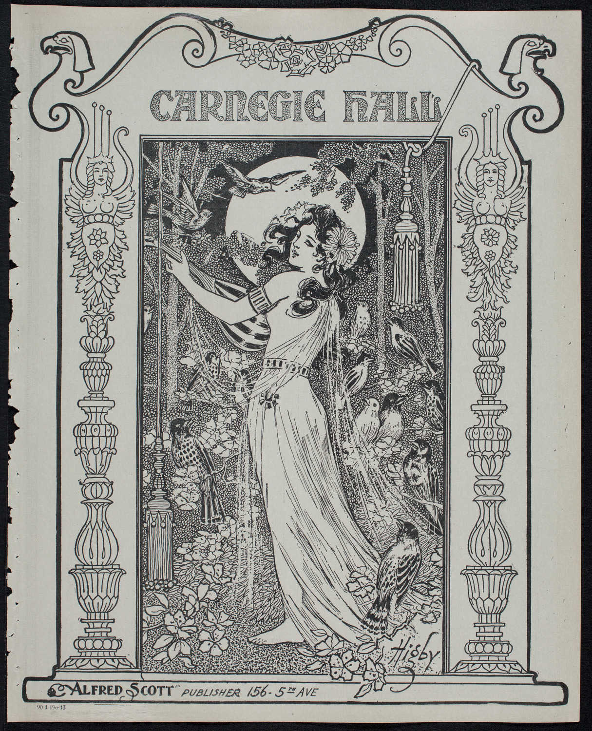 Burton Holmes Travelogue: Panama, January 19, 1913, program page 1