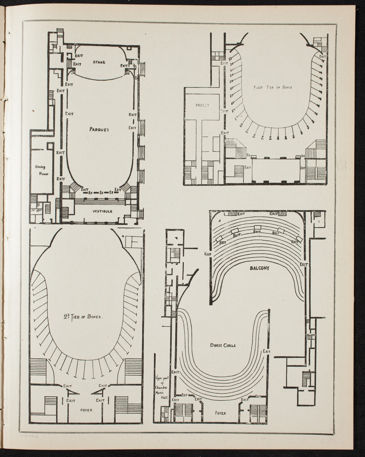 Elmendorf Lecture: Spain, March 25, 1906, program page 11